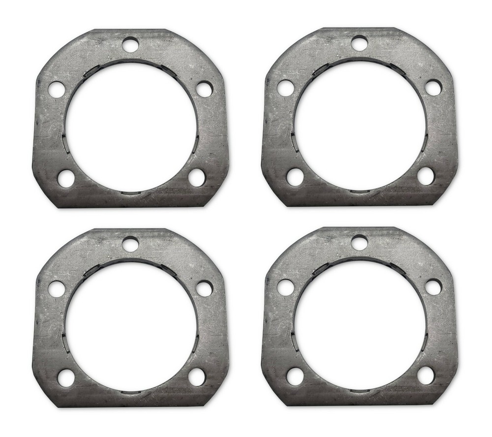 4x Trailer Brake Backing Plate Flange 6000 7000# Axle 3-1/8" HOLE 5 bolt bracket