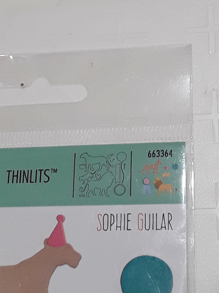 Sizzix Thinlits 663364 Party Cats 11 die set by Sophia Guilar. NIP