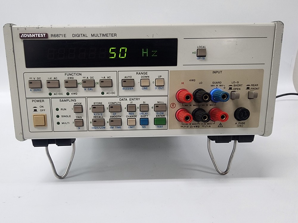Advantest R6871E Digital Multimeter