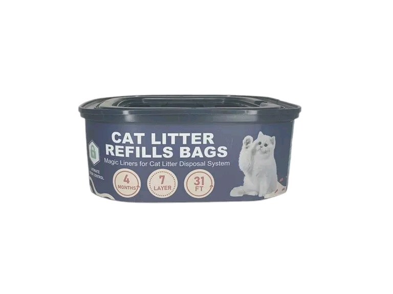 2 Pack Magic Liner Cat Litter Bag Refill Bags Ultimate Odor Control