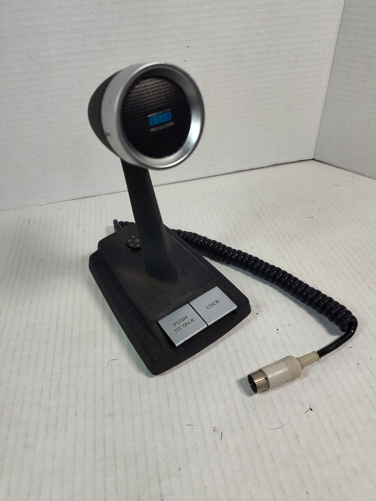 Vintage SBE amplified base station power microphone