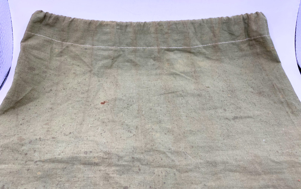 World War 1 Red Cross Hand Sewn Named Ditty Bag Drawstring Bag