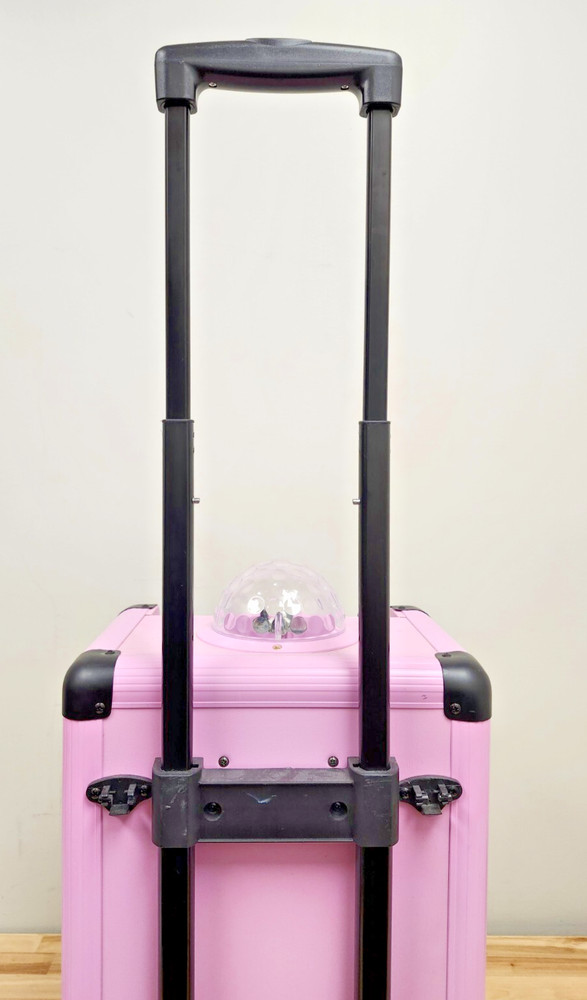 Portable Karaoke Microphone Machine Speaker Disco Ball Bluetooth Singing System