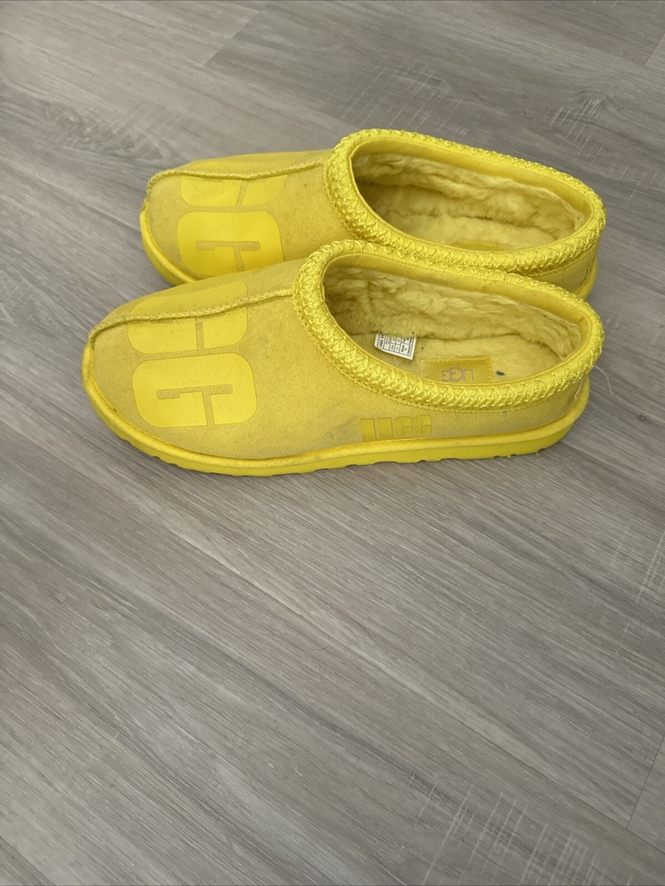 yellow ugg slippers Mens