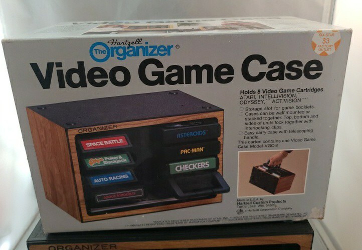 Hartzell The Organizer Video Game Case Stackable