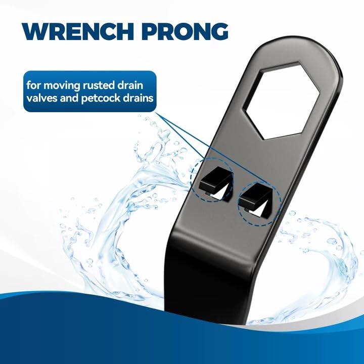 Water Heater Drain Plug Kit, Designed for RV & Camper Water Heater Drain