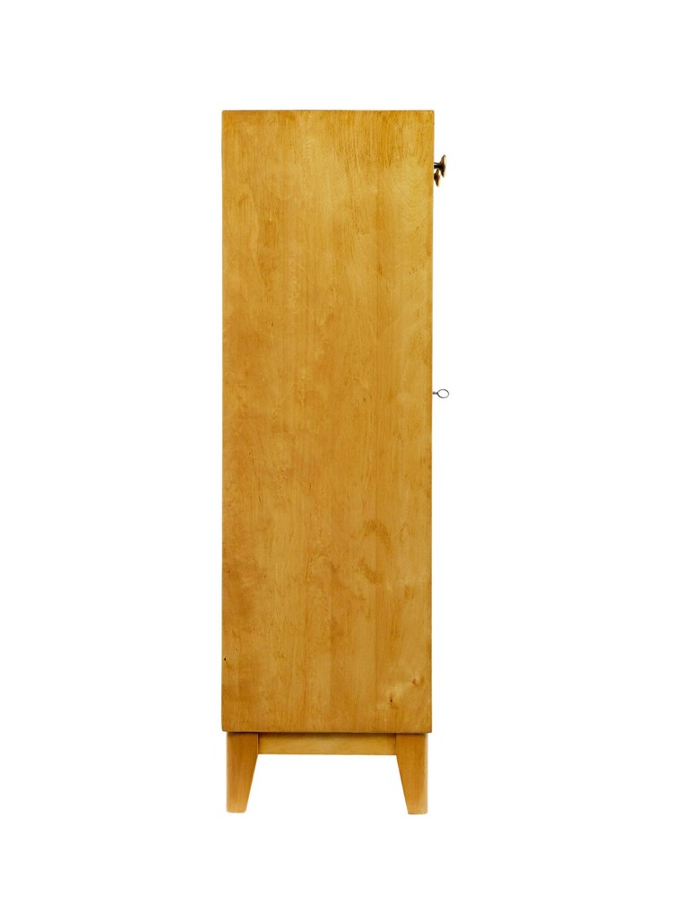 SCANDINAVIAN BIRCH LOW OPEN BOOKCASE BY SMF BODAFORS