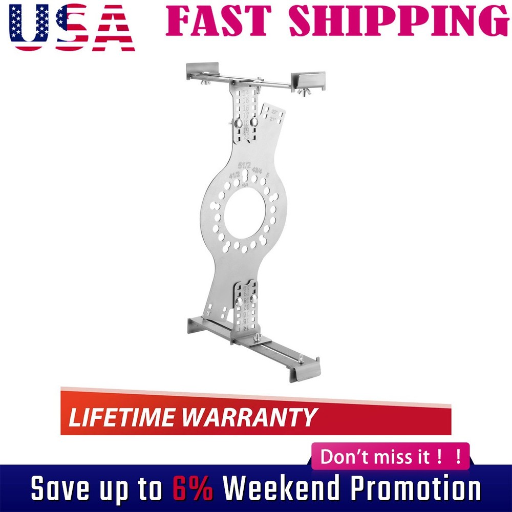 Wheel Fitment Testing Tool, Tire Size Fit Test Measuring Mockup, 5-Lug Pattern