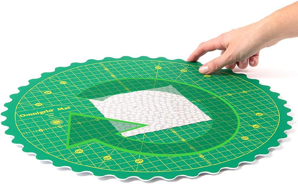 14" Green Rotating Mat Cutter & Accessories for Precision Cutting