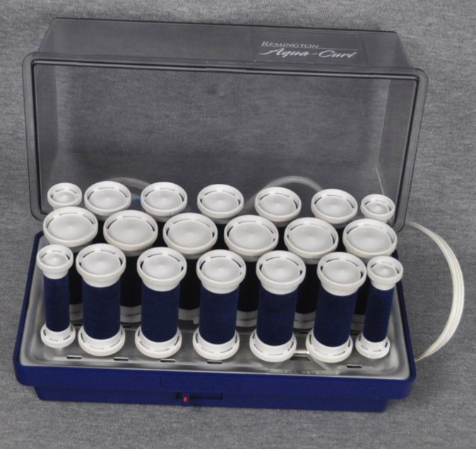 Remington Aqua Curl Model K40 Heated Rollers Mist Regular