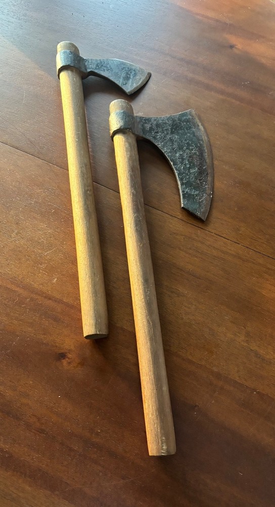 Vintage H&B Forge Crain Hawk & Bearded Clipped Hawk