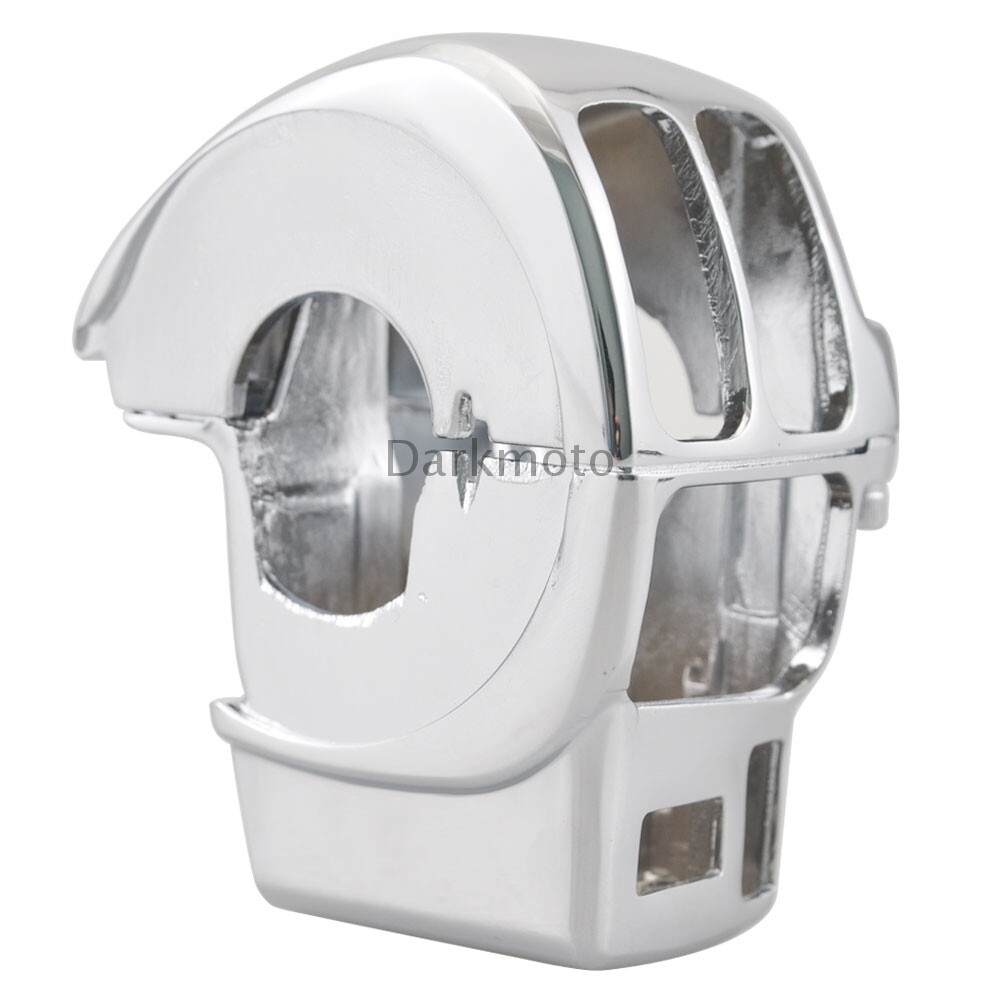 Handlebar Switch Housing Cover Case Kit Chrome For Harley Electra Glide Classic