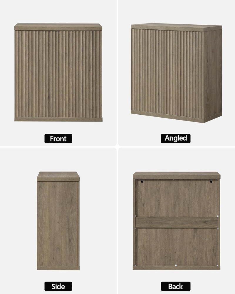 Buffet Cabinet with Storage Accent Sideboard Modern Credenza with Doors & shelf