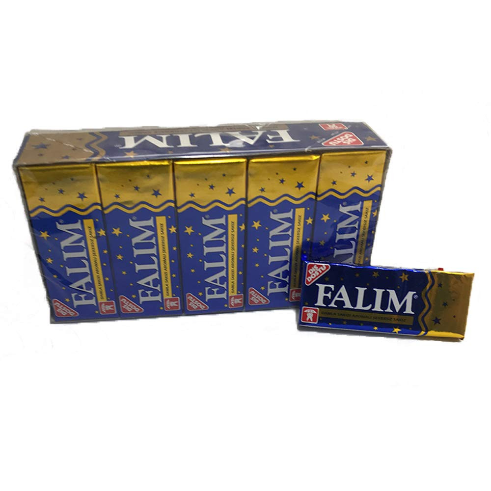 Sugarless Plain Gum, Mastic 20 Pack, 100 Pieces