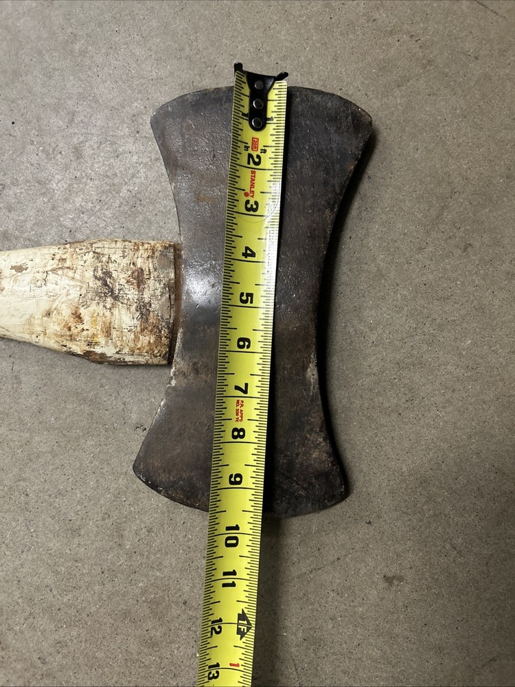 True Temper Kelly Works Flint Edge. Double Bit Axe with Original Handle