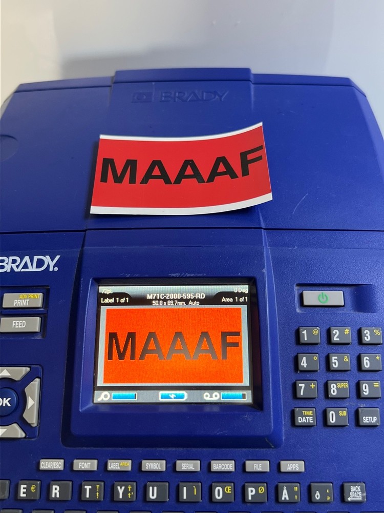 Brady BMP71 Portable Thermal Label Printer
