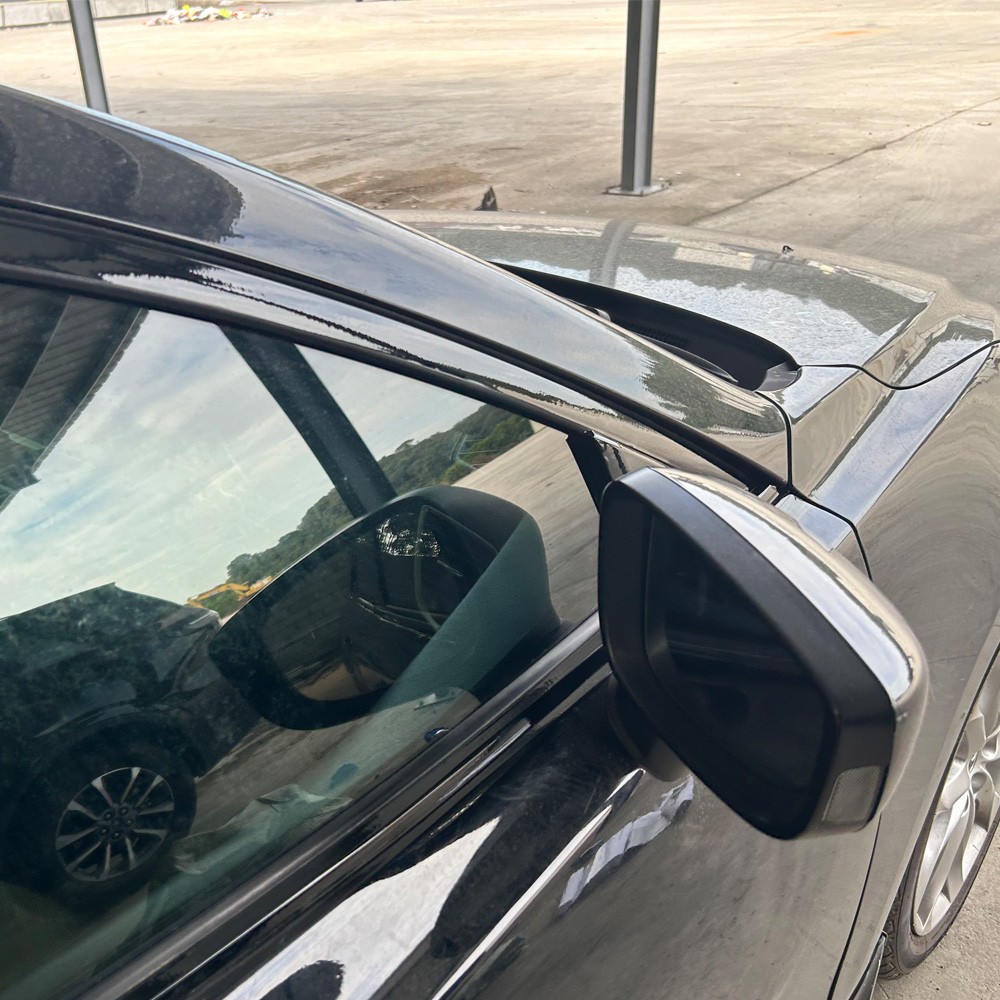 Glossy Black Chrome Delete Window Trims For Mazda 3 BM 2014-2019