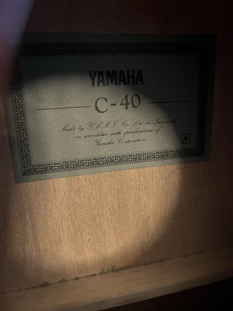 Yamaha C40 Classical Guitar