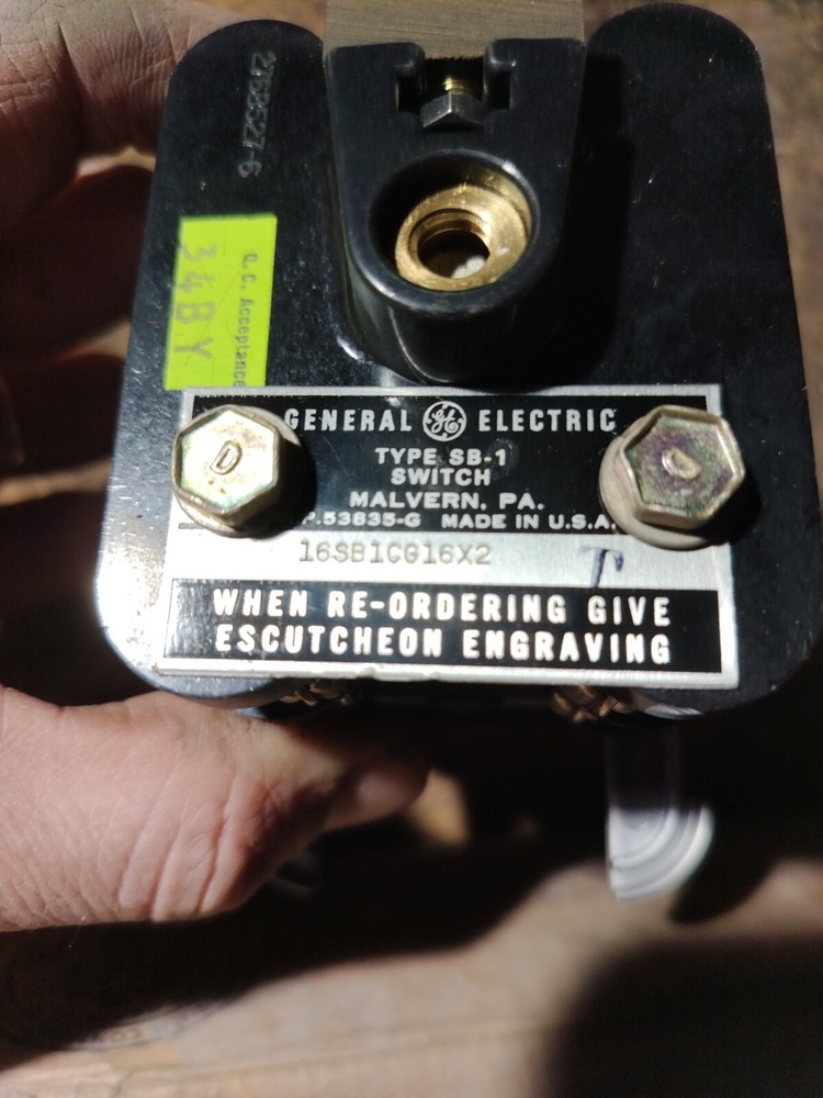 general Electric 16sb1cg16x2 Sb-1 Switch