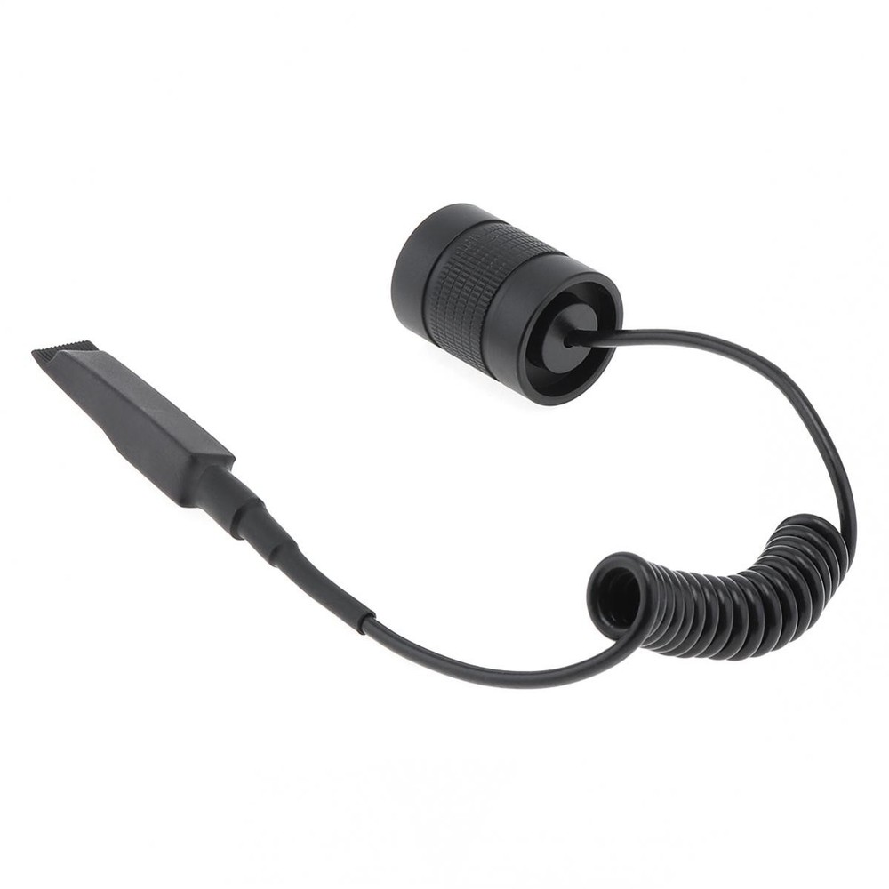 Black Tail Switch Remote Pressure Switch for C1 / G3 / 6P / 9P LED Flashlight US