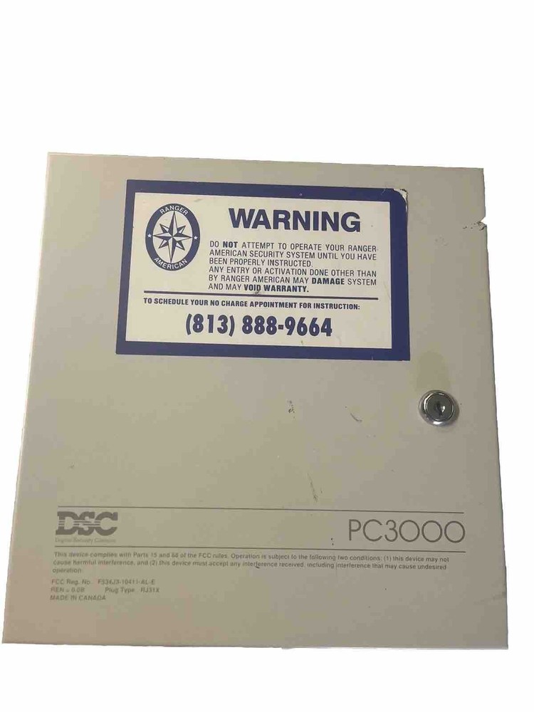 *DSC Digital Security System PC2550 Alarm Remote Control Box Board - As Is