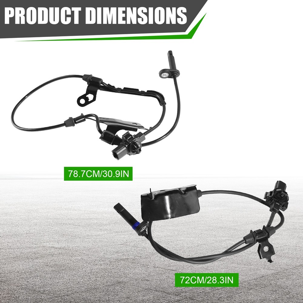 For Honda Pilot 2009-2011 Front Rear Right & Left ABS Wheel Speed Sensor x4PCS