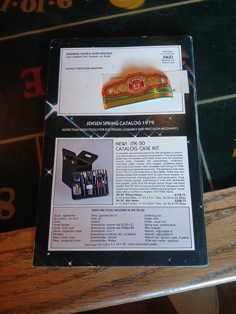 Vintage 1979 Jensen Catalog