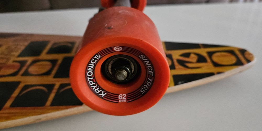 Kryptonics 38" Longboard Skateboard Used with mild wear
