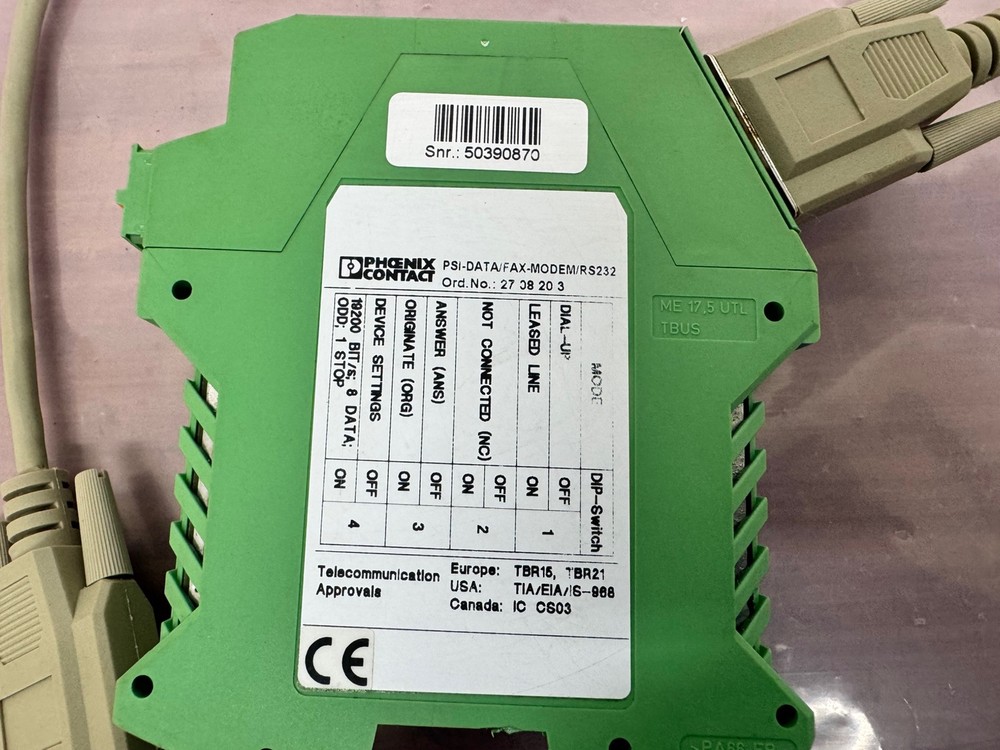 PHOENIX CONTACT PSI-DATA/FAX-MODEM/RS232