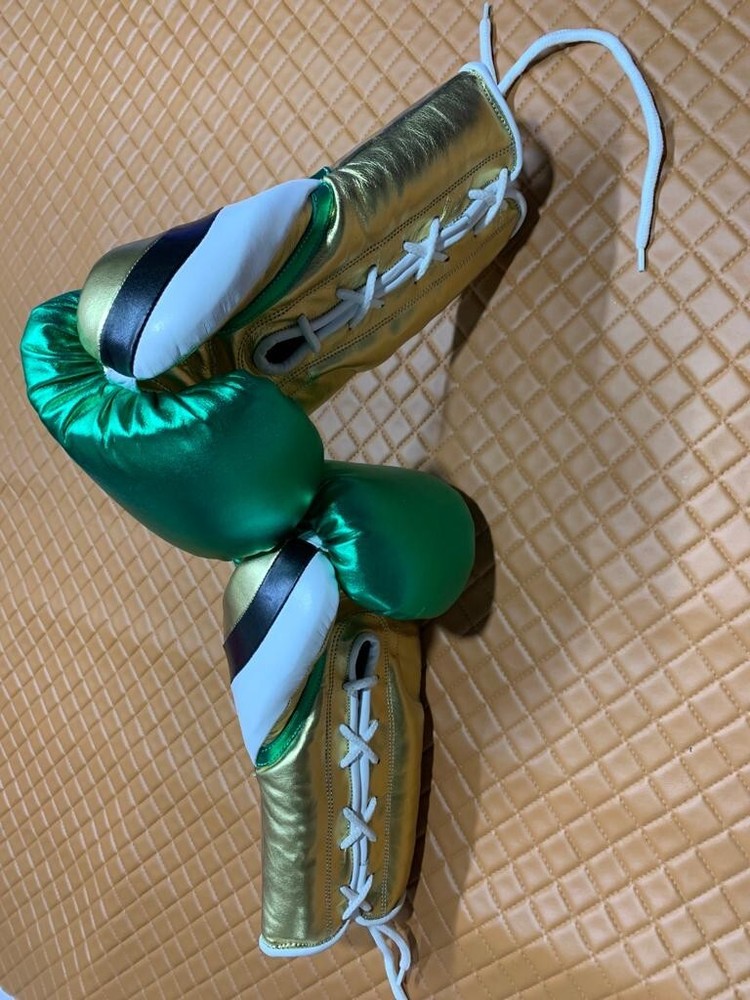 Customize Genuine Leather Boxing Gloves Any Logo or Name