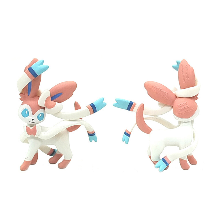 9pcs Eevee Evolution Action Figure Monster Collection Figurine No Box 2" 5cm