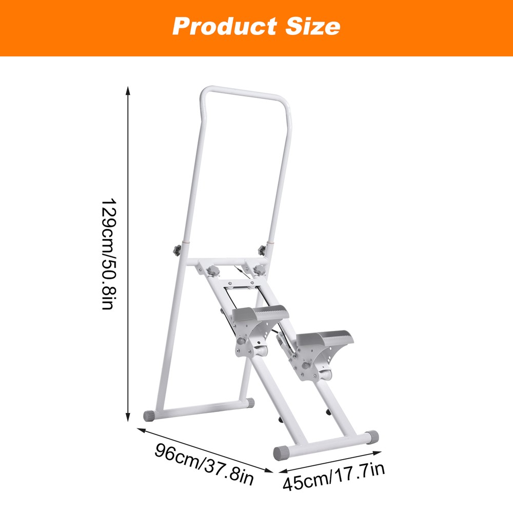 NEW Version Vertical Climber Stair Stepper Machine For Home Gym Exercise US