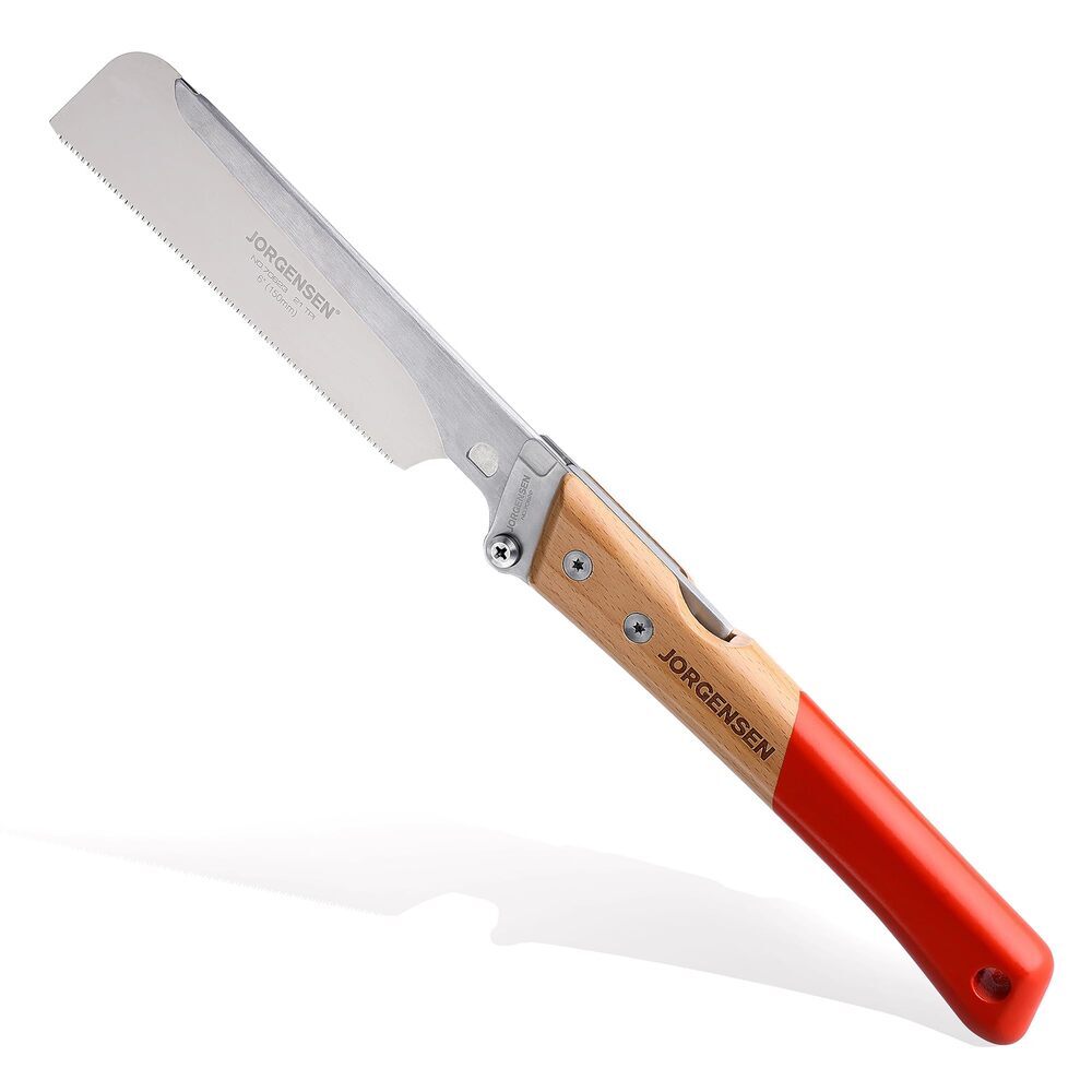 JORGENSEN 6" Japanese Pull Saw Folding Dovetail Saw SK5 Steel Blade Quick Change