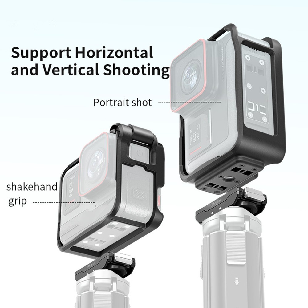 For Insta360 Ace/Ace Pro Camera ABS Plastic Housing Frame Case Protector Frame