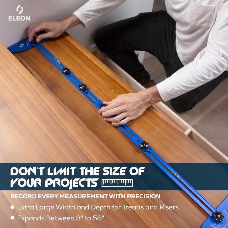 Eleon Stair Gauge Template for Angles & Depth
