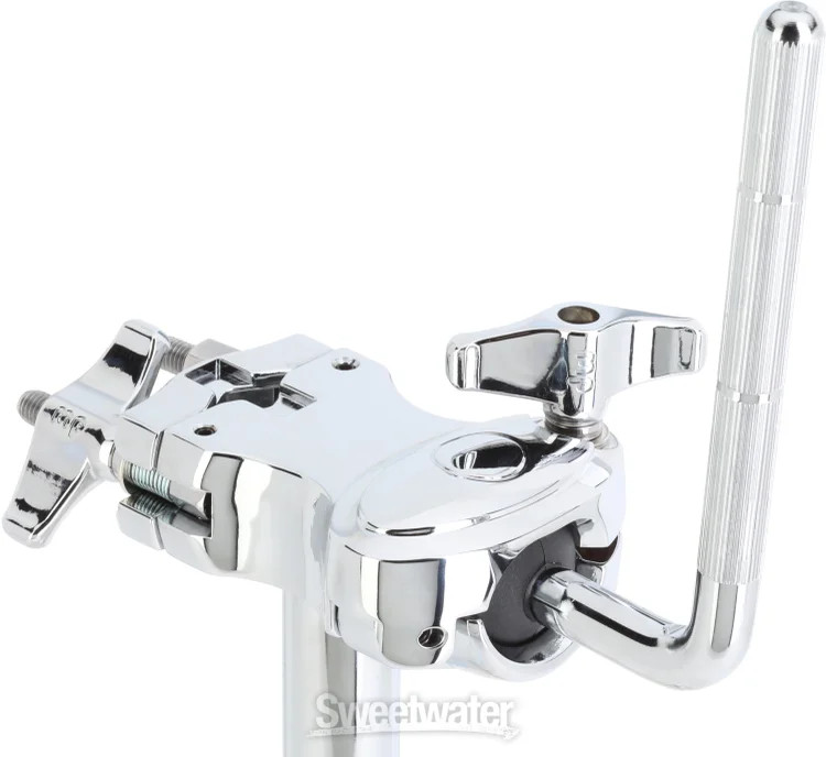 DW Single Tom Mount with Angle Adjustable "V" Clamp