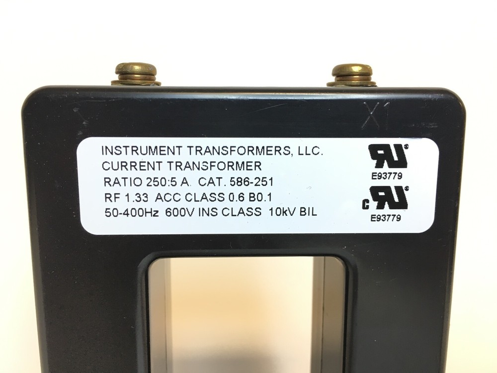 Instrument current Transformers, 586 Series 586-251