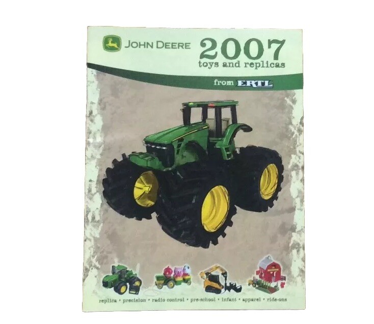 2007 John Deere Pocket Ertl Toy Book