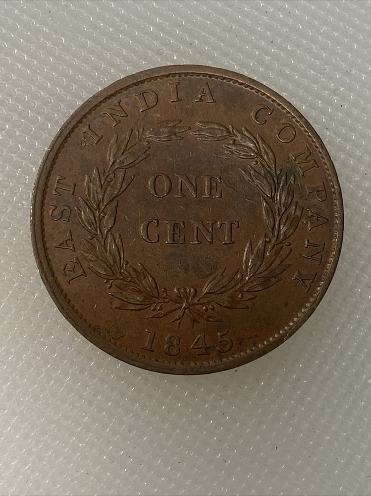 1845 straits settlements cent Z2