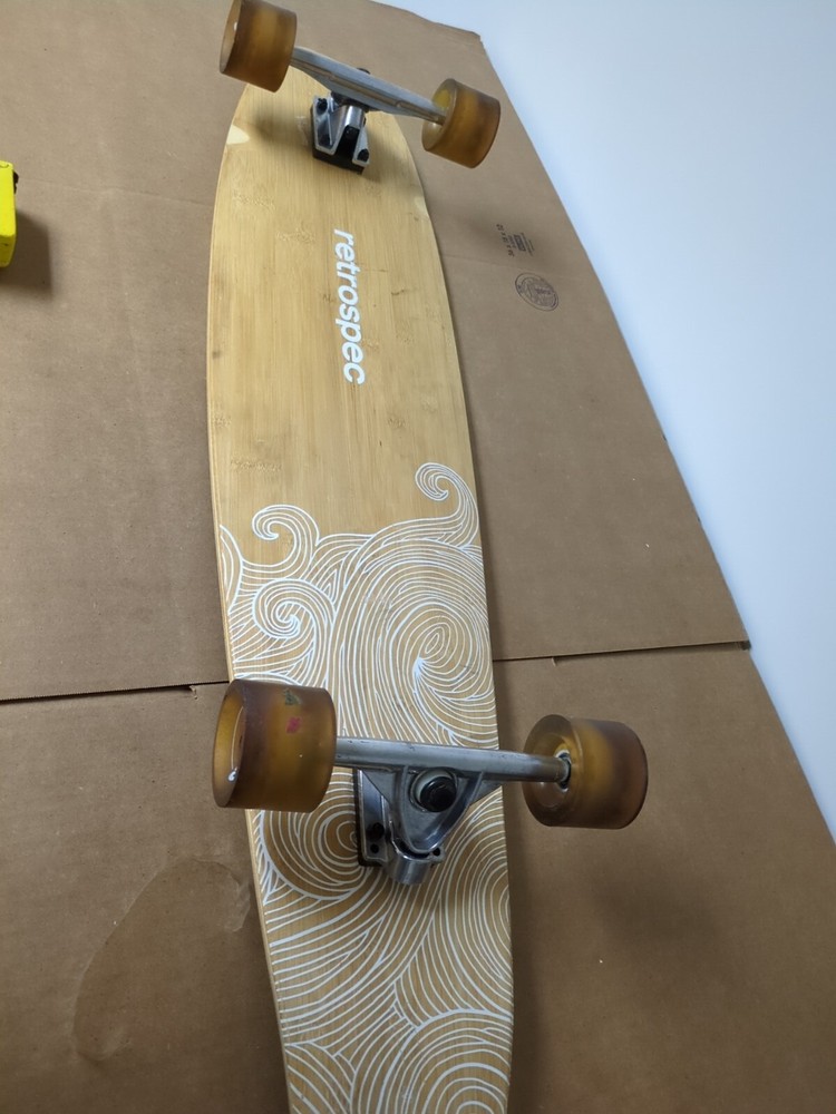 Skateboard Retrospec 44" Bamboo Wood Longboard, Barely Used