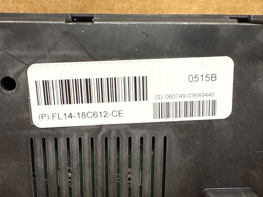 2015-2017 Expedition Navigator Temperature Climate Control Module FL14-18C612-CE