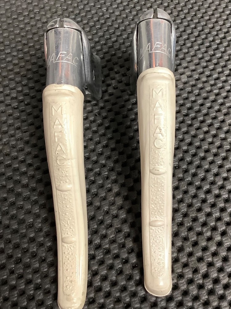 Mafac Brake Levers - with White plastic covers