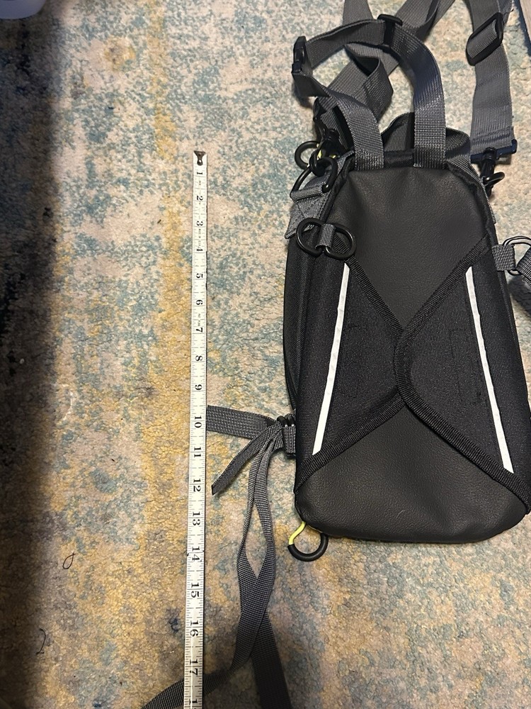 Wolt Mini Backpack Travel Cross Bag Black Light Weight