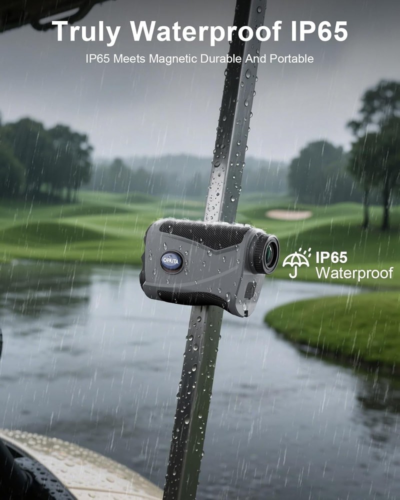 Yards Laser Range Finder Golf Rangefinder Slope 8X Magnification