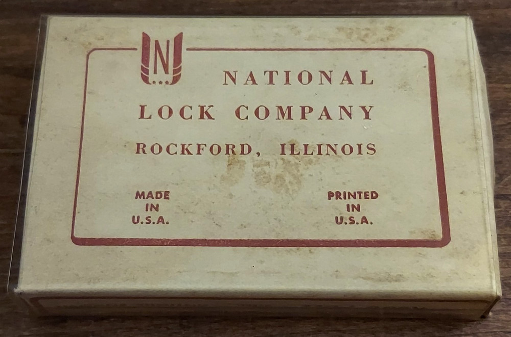 Vtg NOS Hepplewhite Oval Brass Drawer Pulls National Lock MULTIPLE Available