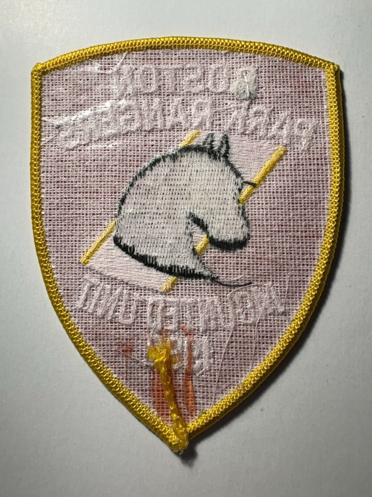Boston Massachusetts Park Rangers Mounted Unit Patch