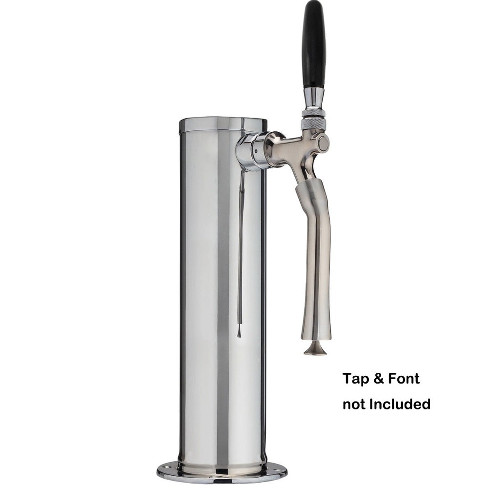 Fast Reduce Beer Foam Device Surgical steel Turbo Tap T1 Retrofit - 4.75" S