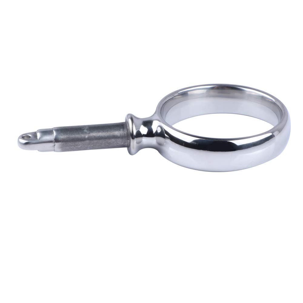 Hoffen Boat Stainless Steel Oarlock Socket Side Mount Rowlock Paddle silver