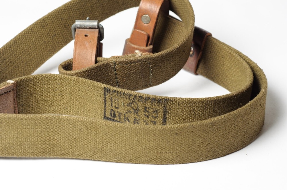Army adjustable webbing belt for reenactment