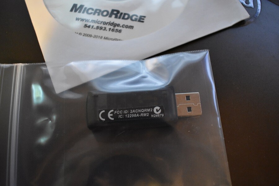 Microridge MobileCollect Wireless Data USB MicroBase Receiver w/ Software
